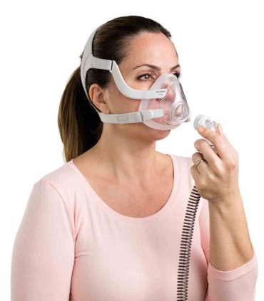 Maschera oronasale ResMed AirFit F20 per Lei