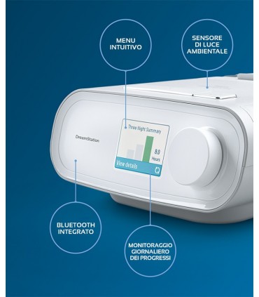 Respironics Dreamstation AUTO + Umidificatore e Wi-Fi