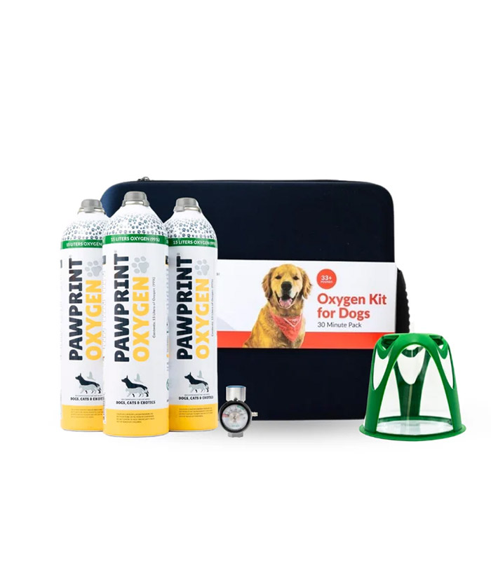 Kit di ossigeno per cani oltre 15 kg - Pawprint